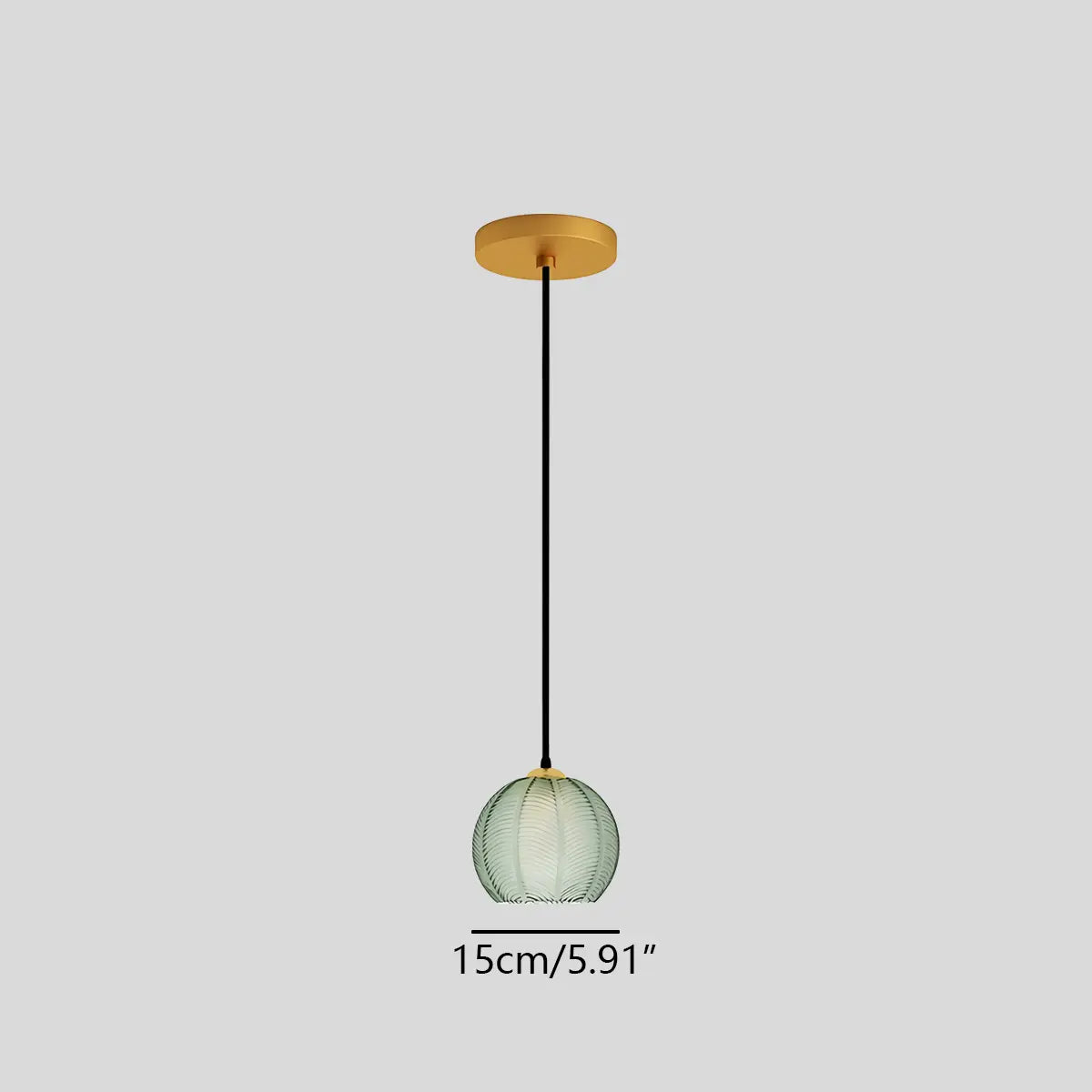 Antizer Aalin Frosted Glass Pendant Light for Dining Room