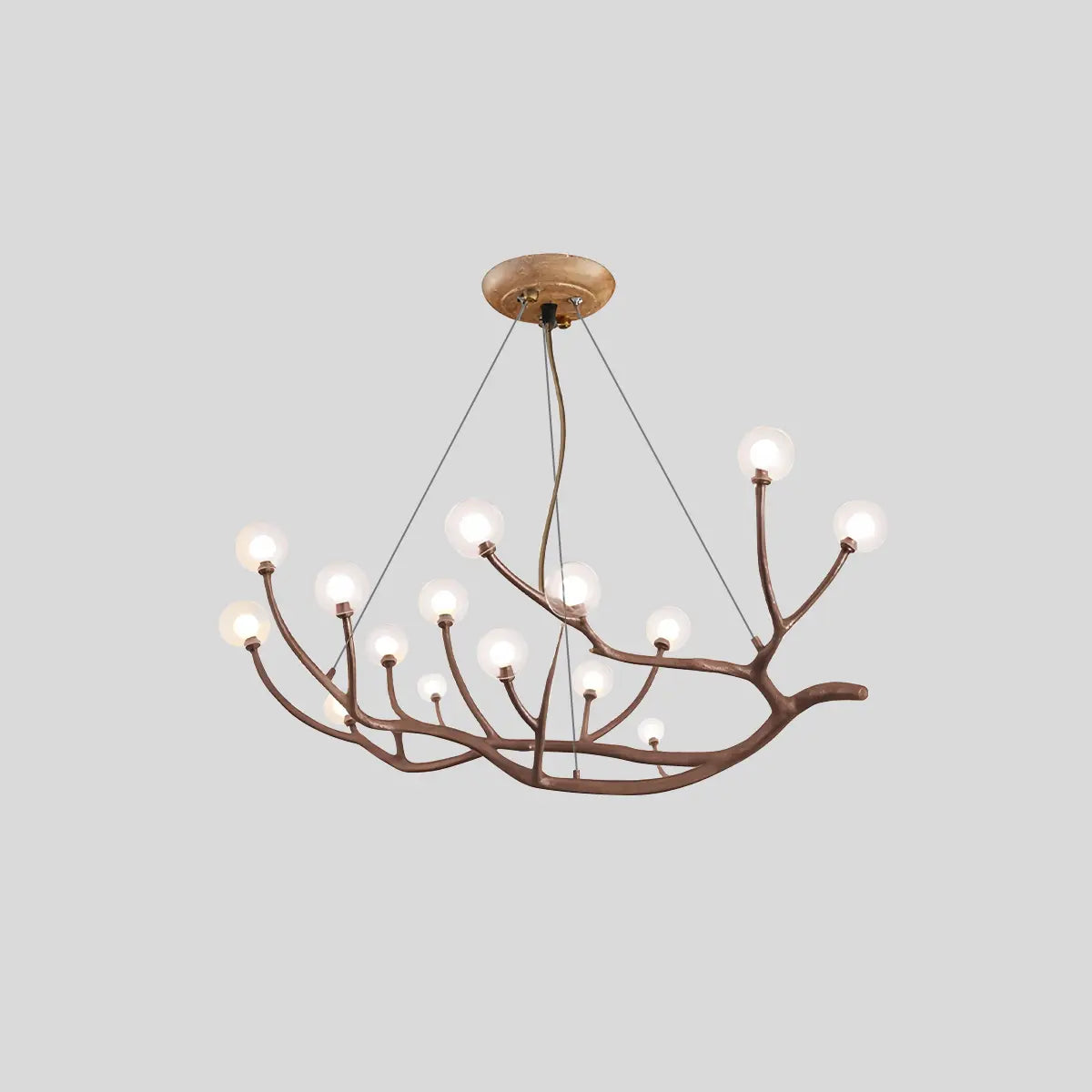 Antizer Arvore Branch Glass Chandelier for Dining Room