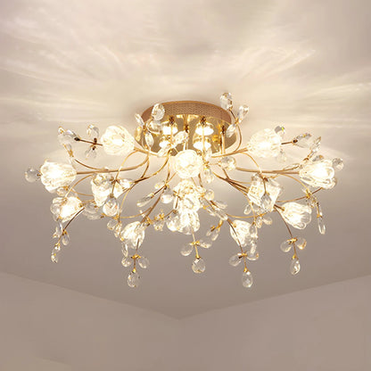 Antizer Lily Art Deco Flower Ceiling Lights