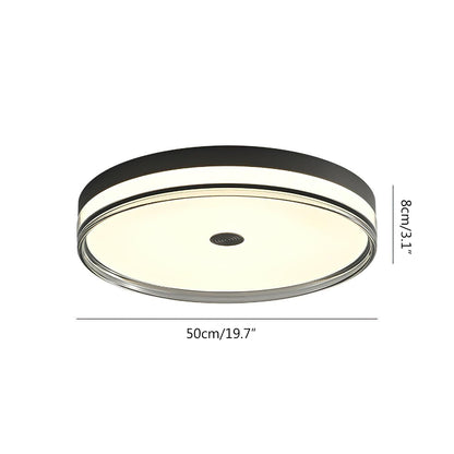 Antizer Acrylic Round LED Ceiling Lamp for Bedroom