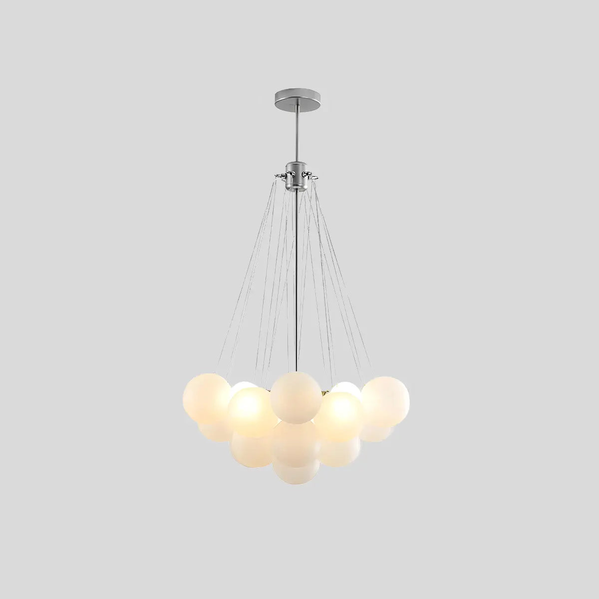 Antizer Modern Bubble Glass Chandelier for Living Room