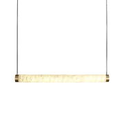 Antizer Modern Minimalist Alabaster Linear Pendant Light
