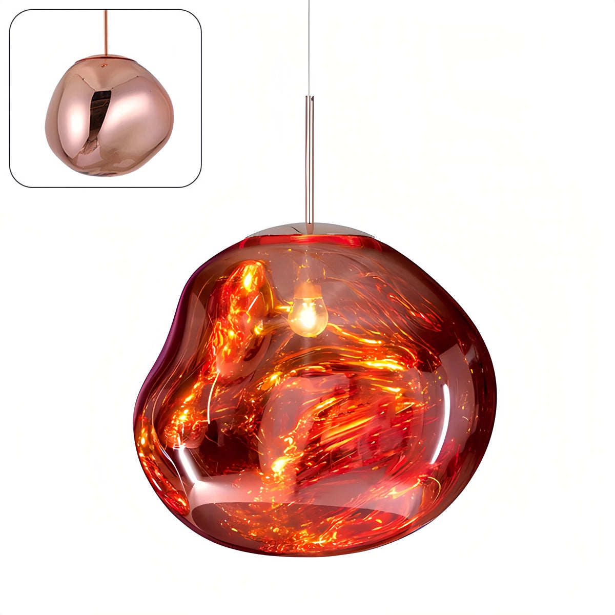 Antizer Modern Lava Pendant Light for Dining Room