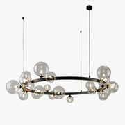 Antizer Circular Glass Bubble Chandelier