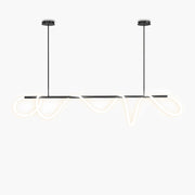 Antizer Modern Long Hose Led Pendant Light for Dining Room
