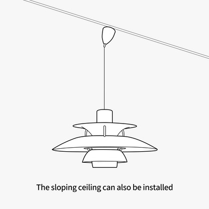 Antizer Modern Nordic Style Multi-layer Hanging Pendant Lamp