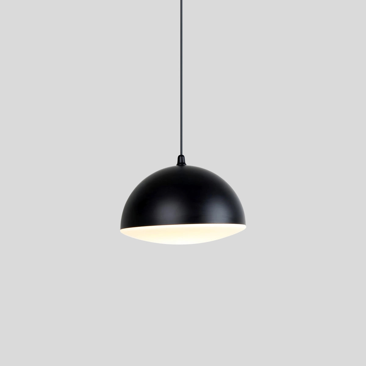 Antizer Nordic Minimalist Black Semi-Circular Pendant Light