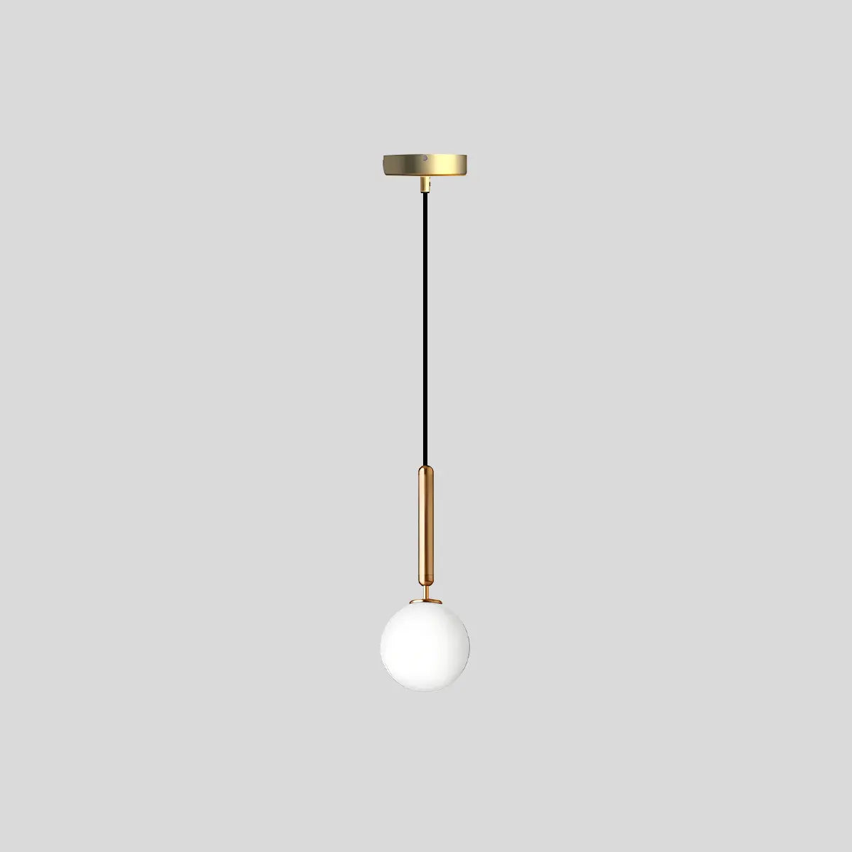 Antizer Temen Globe Glass Pendant Light for Kitchen Island