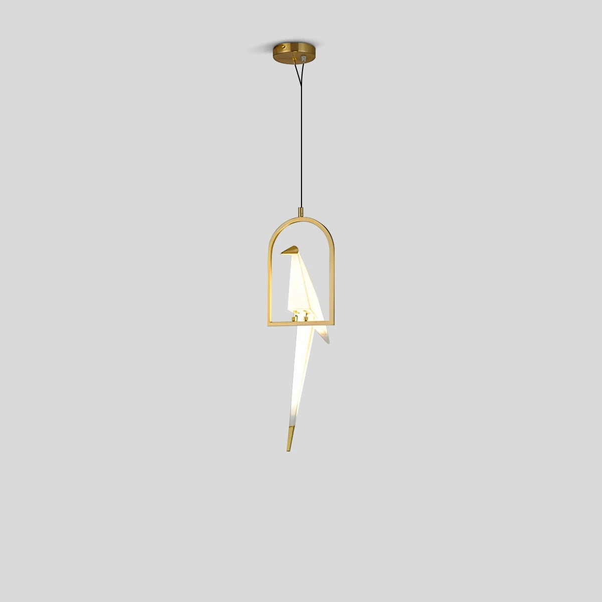 Antizer Paper Crane Bird Chandelier for Dining Room