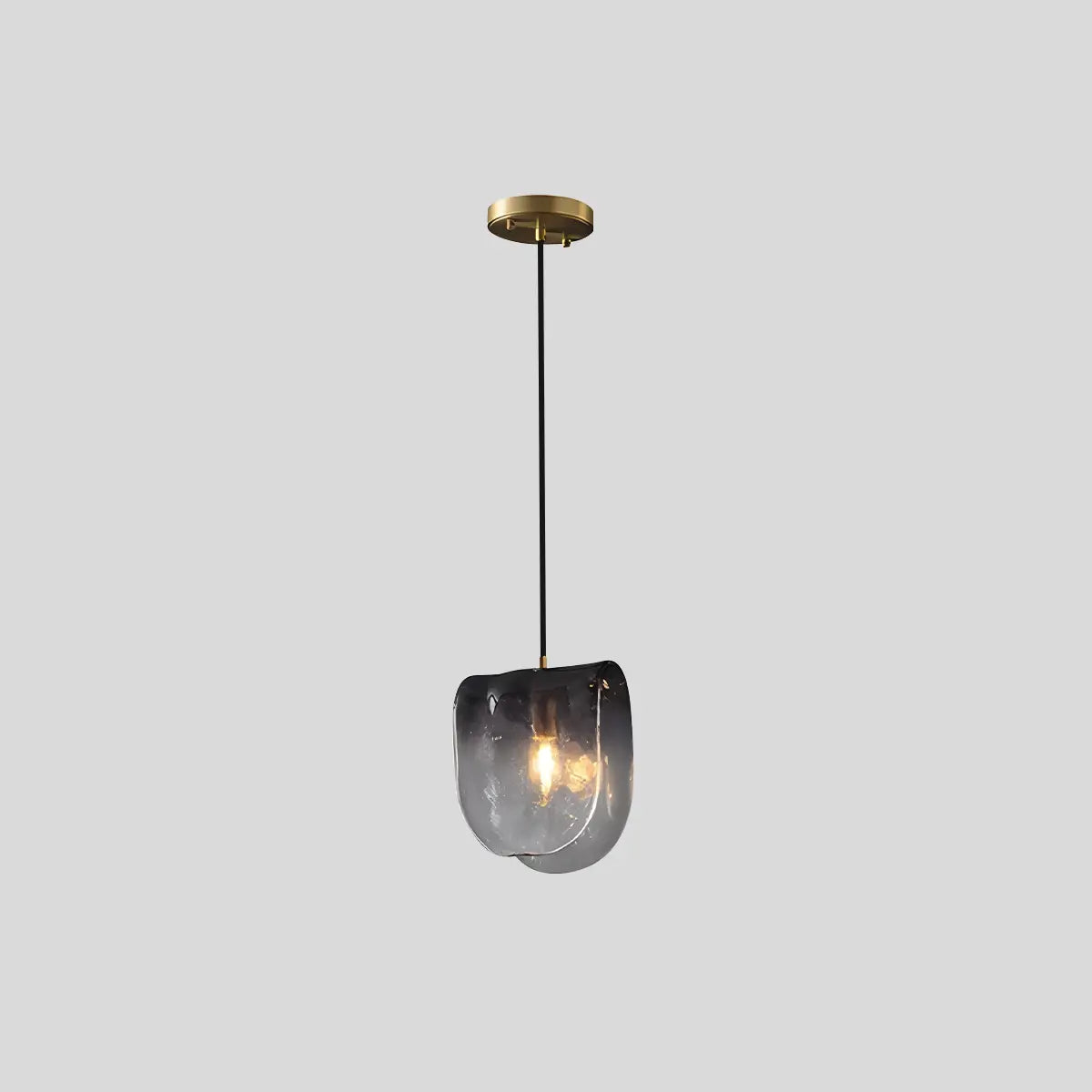 Antizer Modern Gradient Glass Pendant Light for Bedside