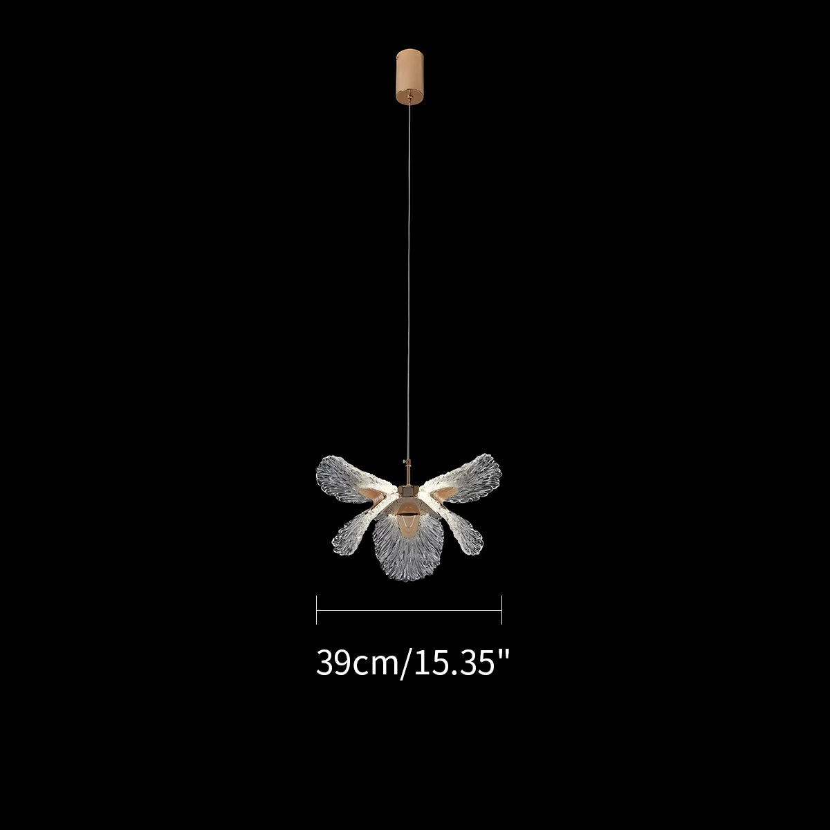Antizer French Style Light Luxury Flower Chandelier