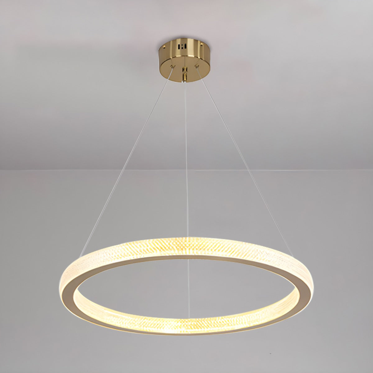 Antizer Modern Ring LED Pendant Light for Dining Room