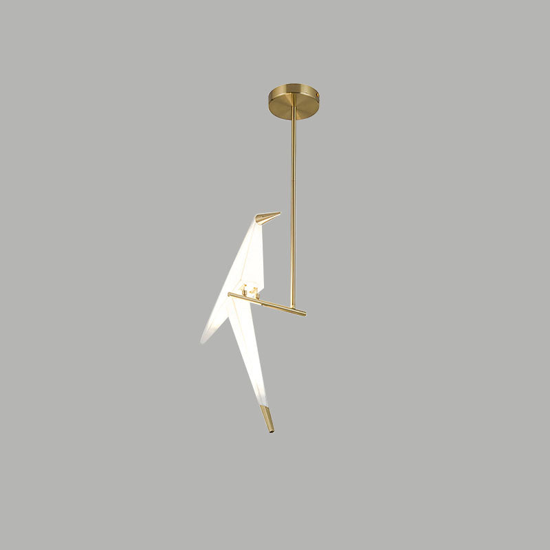 Paper Crane Bird Chandelier