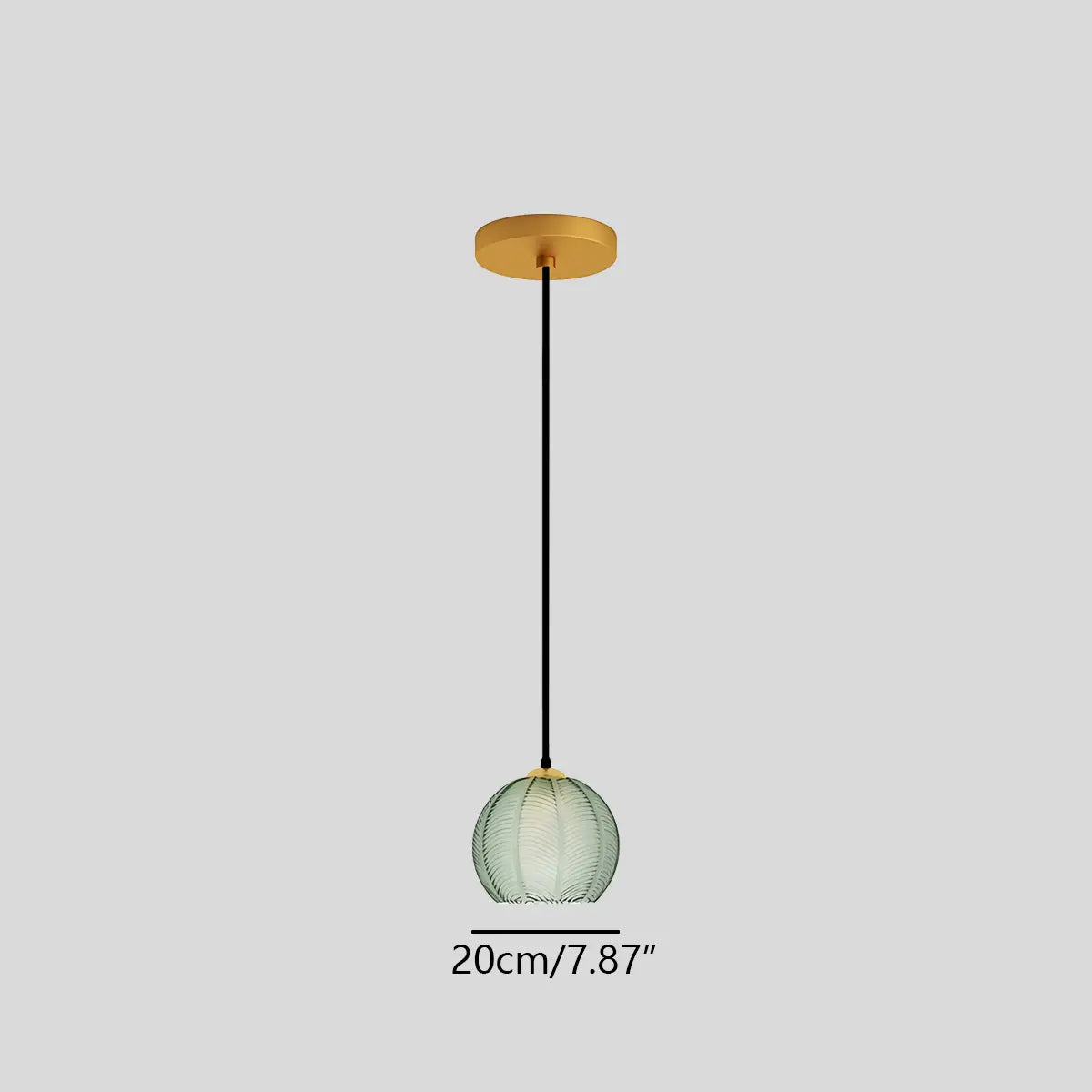 Antizer Aalin Frosted Glass Pendant Light for Dining Room