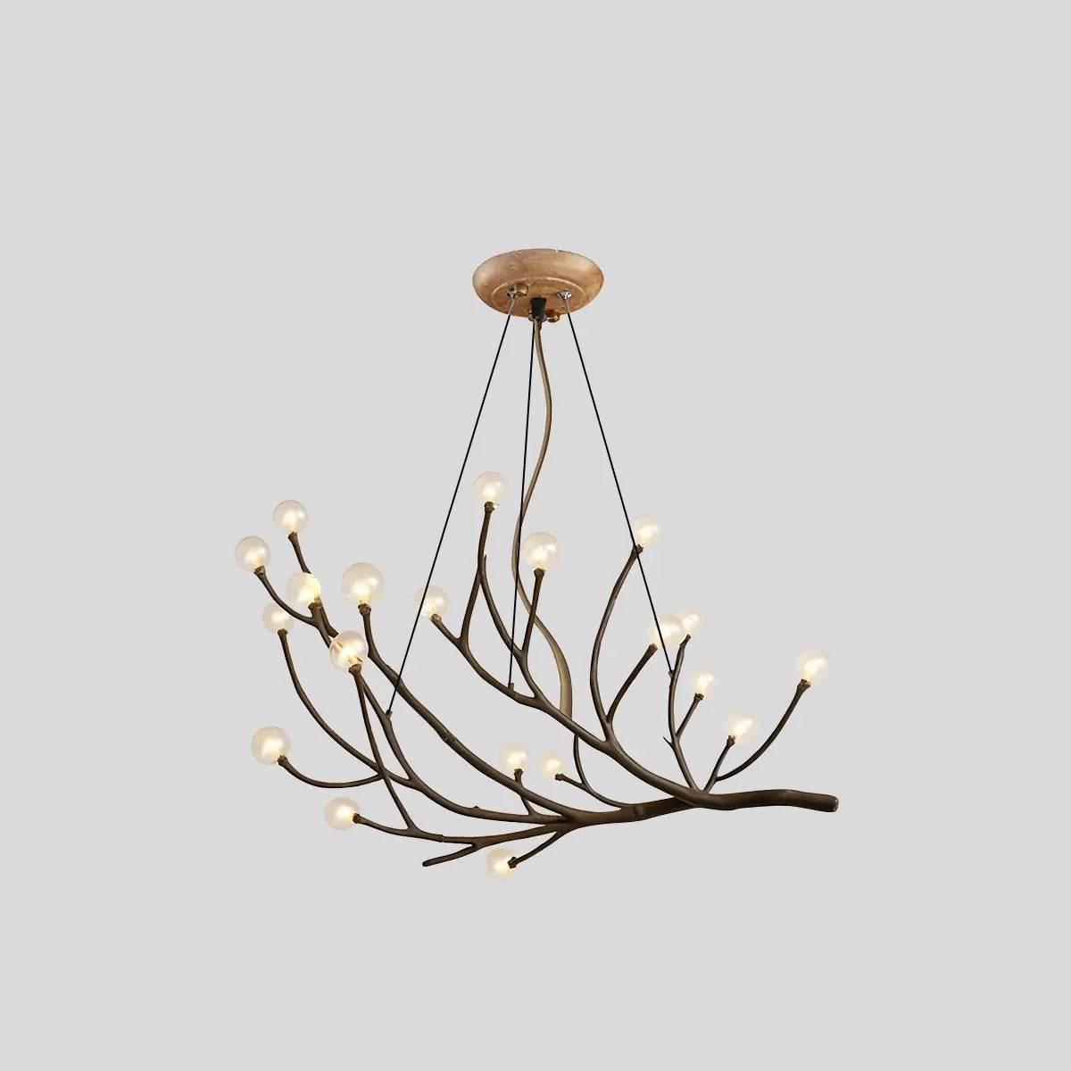 Antizer Arvore Branch Glass Chandelier for Dining Room