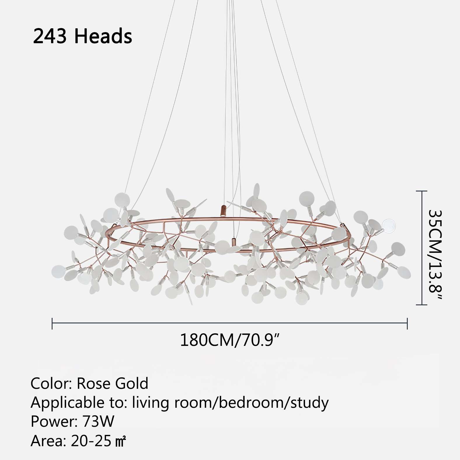 Branch Firefly Chandelier