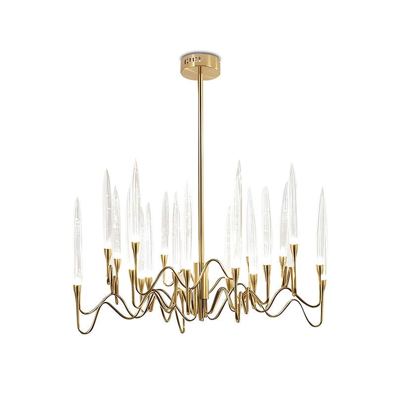 Modern Branch Chandelier  & Floor Lamp