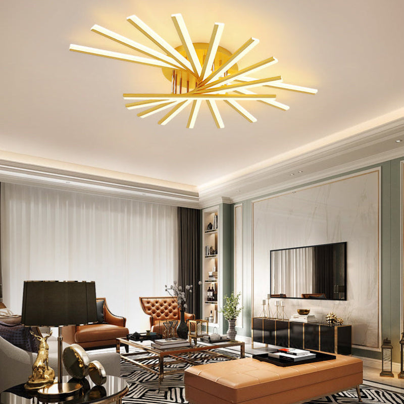 Antizer Modern Multi Light Stick Ceiling Light