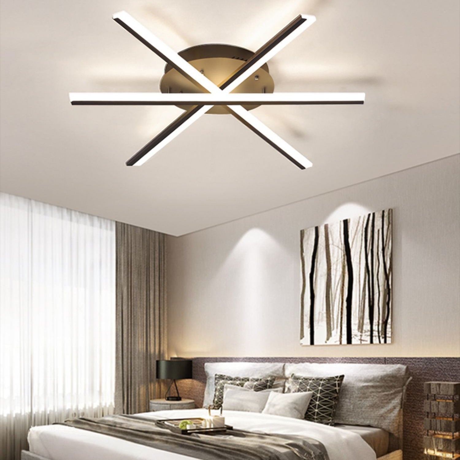 Antizer Modern Multi Light Stick Ceiling Light