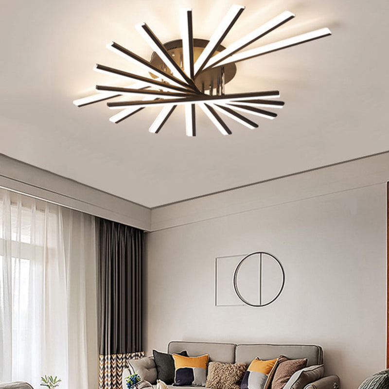 Antizer Modern Multi Light Stick Ceiling Light