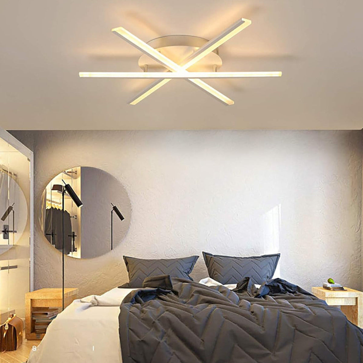 Antizer Modern Multi Light Stick Ceiling Light