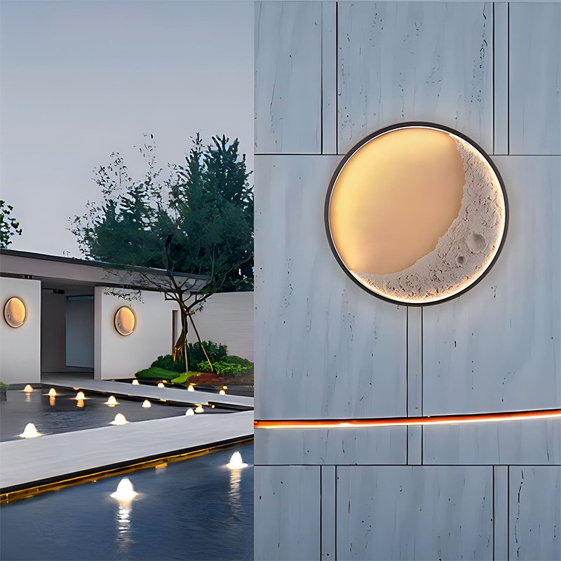 Antizer Crescent Moon Wall Sconce