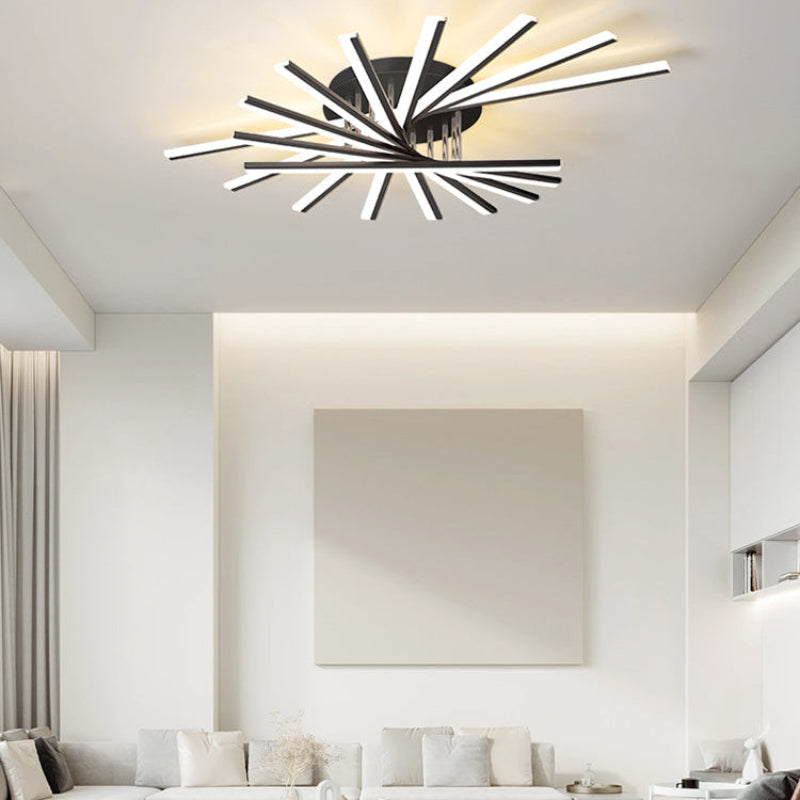 Antizer Modern Multi Light Stick Ceiling Light
