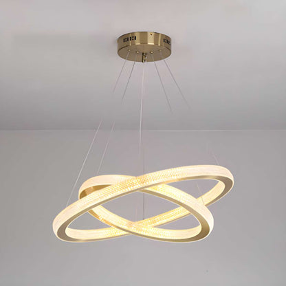 Antizer Modern Ring LED Pendant Light for Dining Room