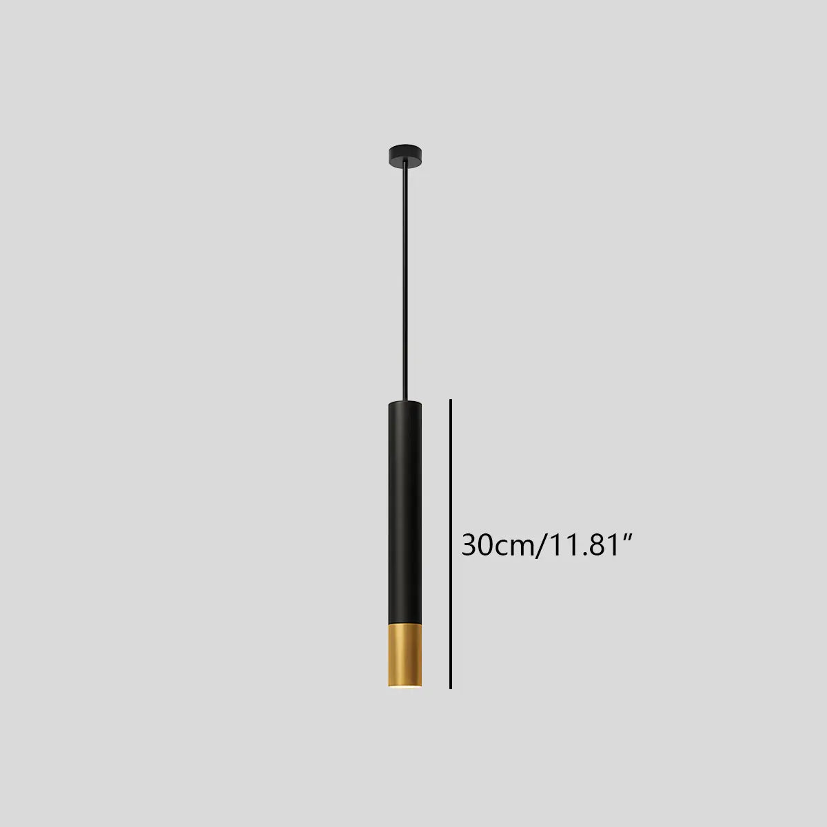 Antizer Stark Long Tube Pendant Light for Bedroom