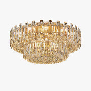Antizer Modern Luxury Crystal Flush Mount Ceiling Light