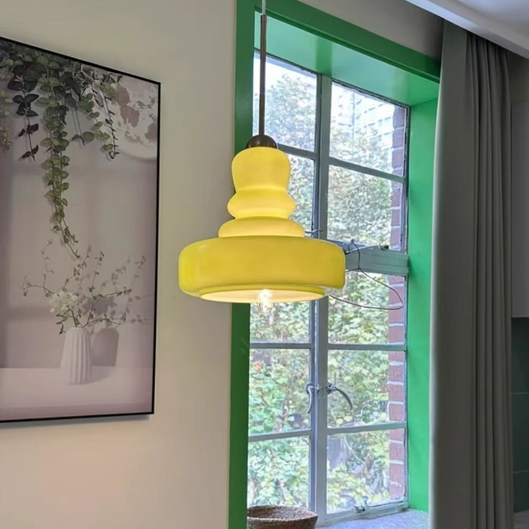 Antizer Bauhaus Colorful Gourd Pendant Light