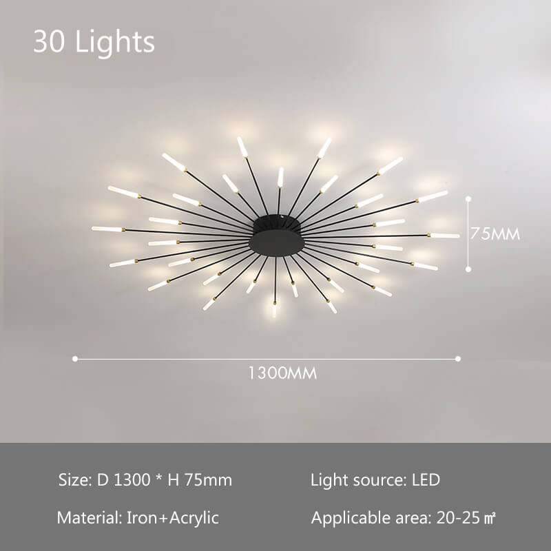 Fireworks Starburst Ceiling Light