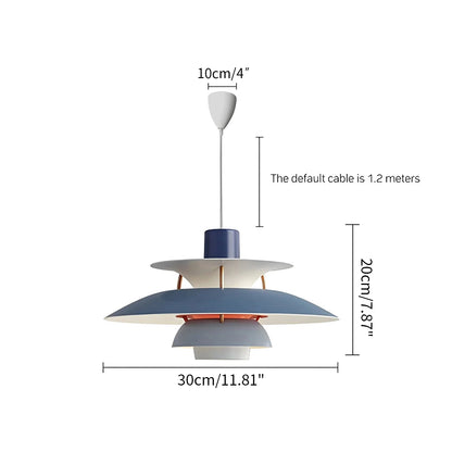 Antizer Modern Nordic Style Multi-layer Hanging Pendant Lamp