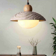 Antizer Wabi Sabi Style Dome Cement Pendant Light