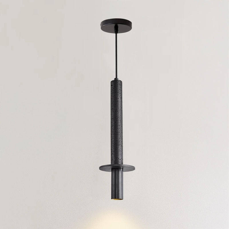Antizer Travertine Long Cylinder Pendant Light
