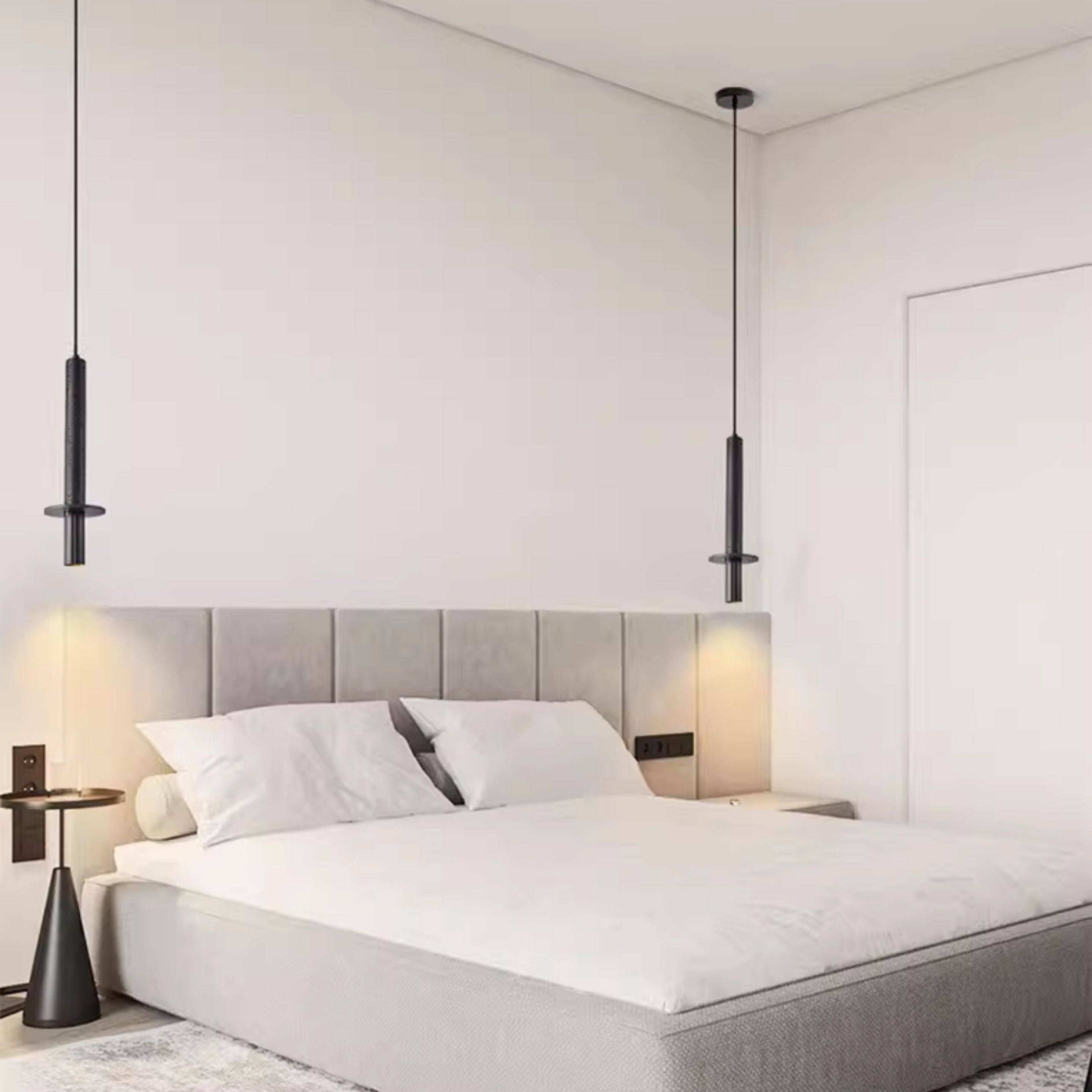 Antizer Travertine Long Cylinder Pendant Light