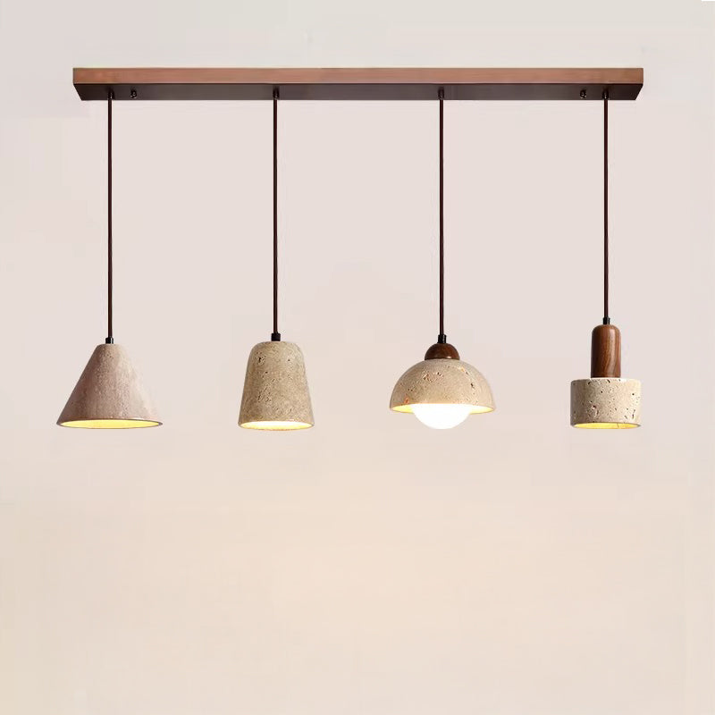 Antizer Multiple Combinations Travertine Pendant Light
