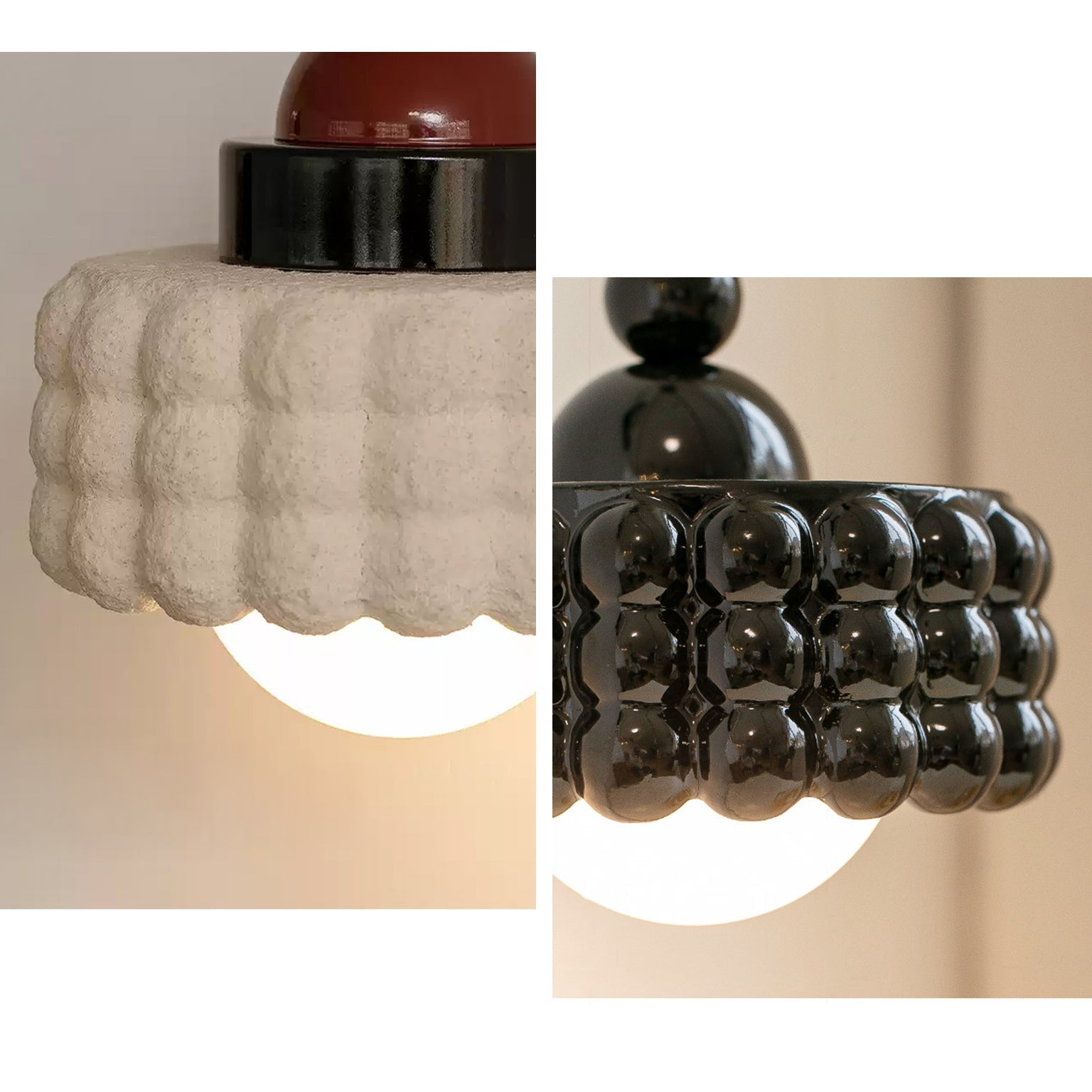 Antizer Modern Cylinder Resin Pendant Light
