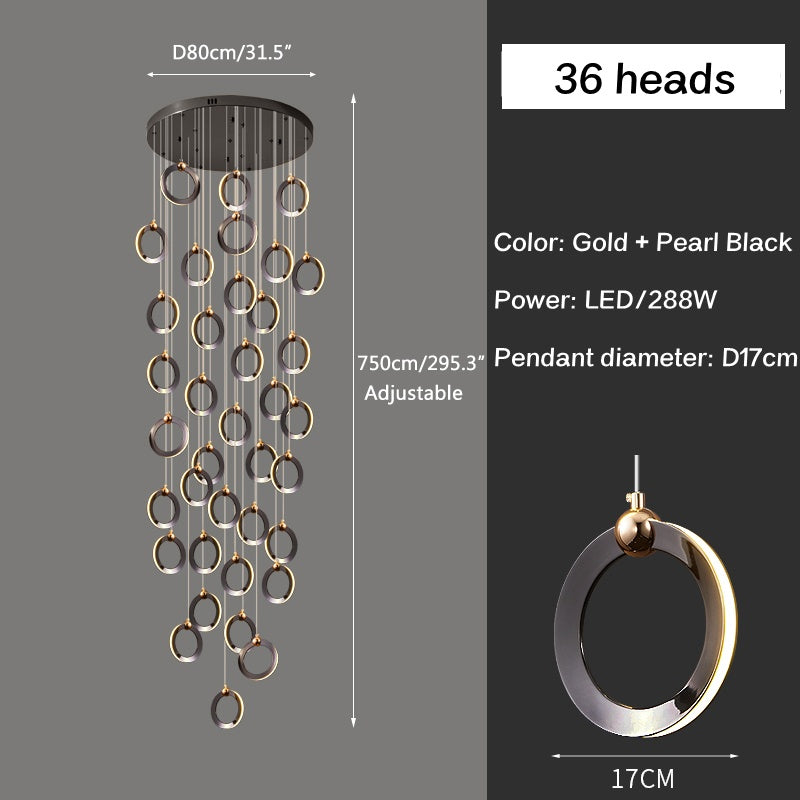 Nordic LED Ceiling Chandelier