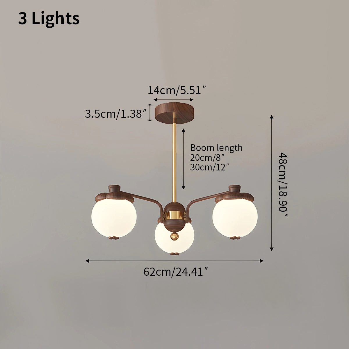 Antizer French Farmhouse Chandelier for Living Room