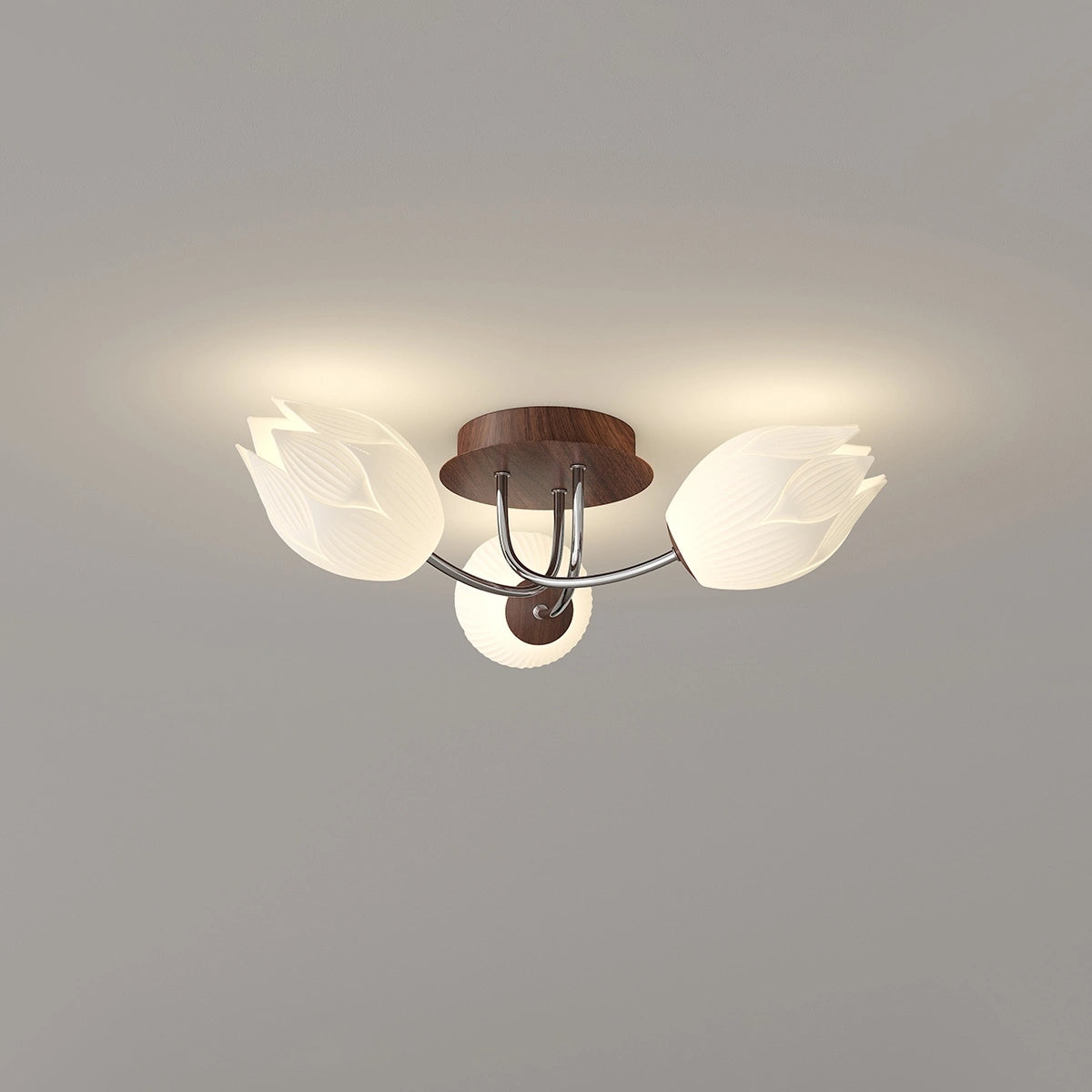 Antizer Medieval Flower Ceiling Lamp for Living Room