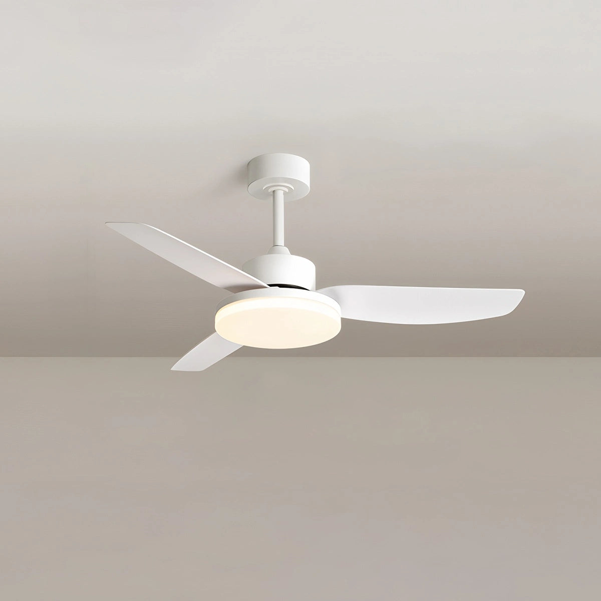Antizer White Remote Control Ceiling Fan Light