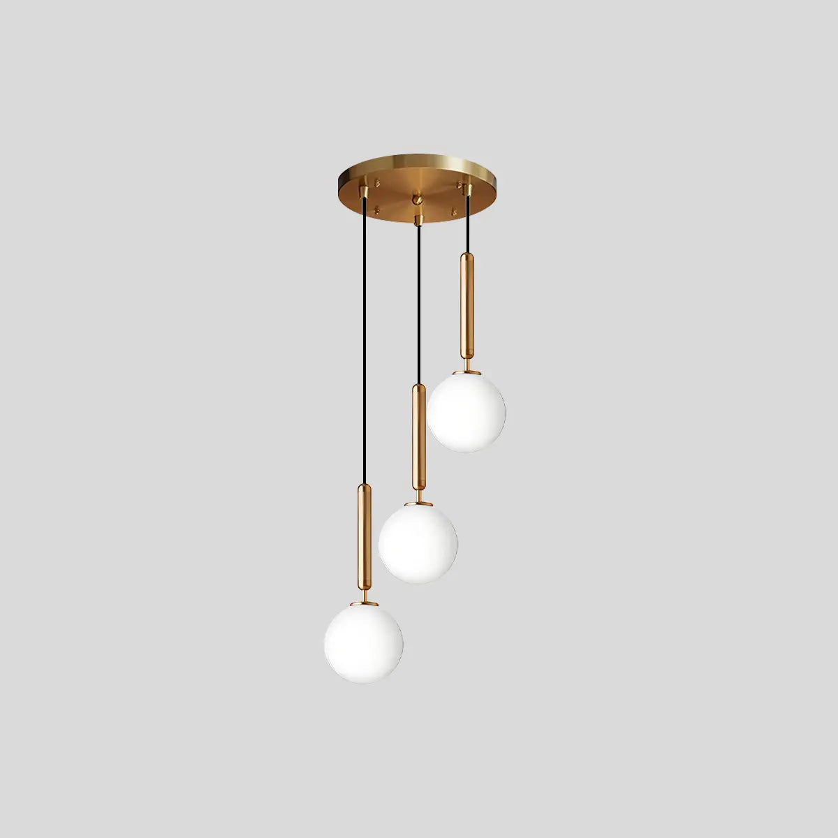 Antizer Temen Globe Glass Pendant Light for Kitchen Island