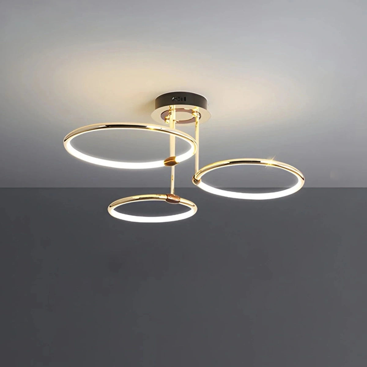 Antizer Metal Circular Chandelier Ceiling Lamp