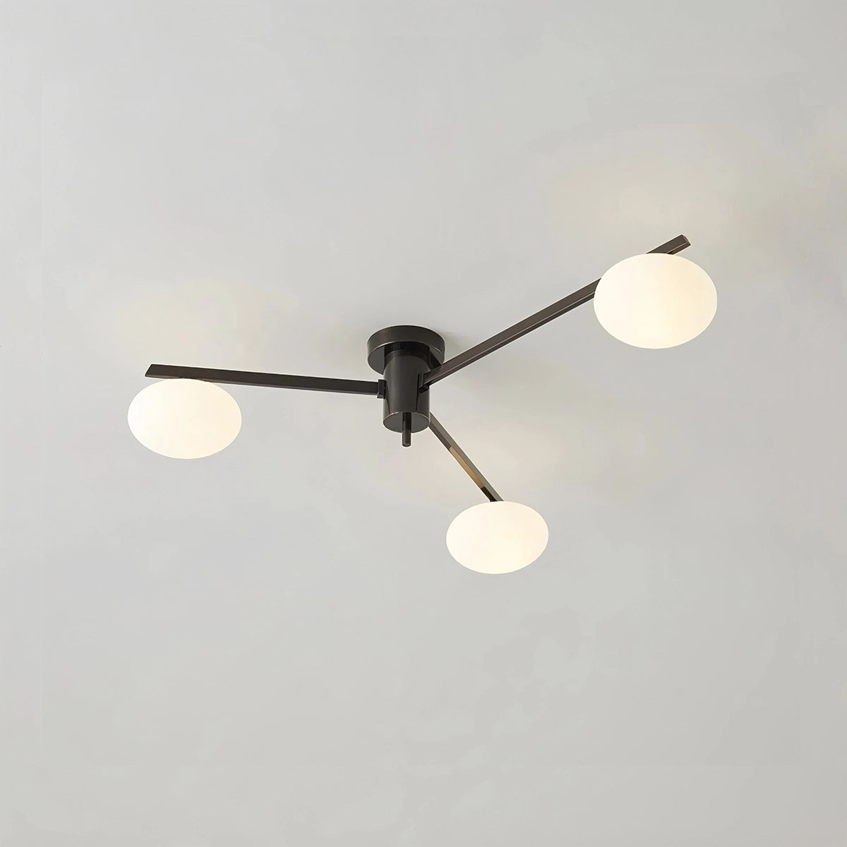 Antizer Modern Multi-Arm Semi Flush Mount Ceiling Light