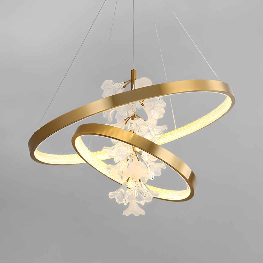 Nordic Light Luxury Ring Creative Chandelier