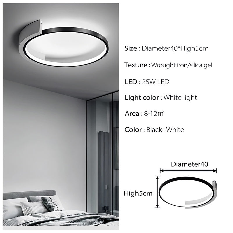 Modern Simple Round Ceiling Light