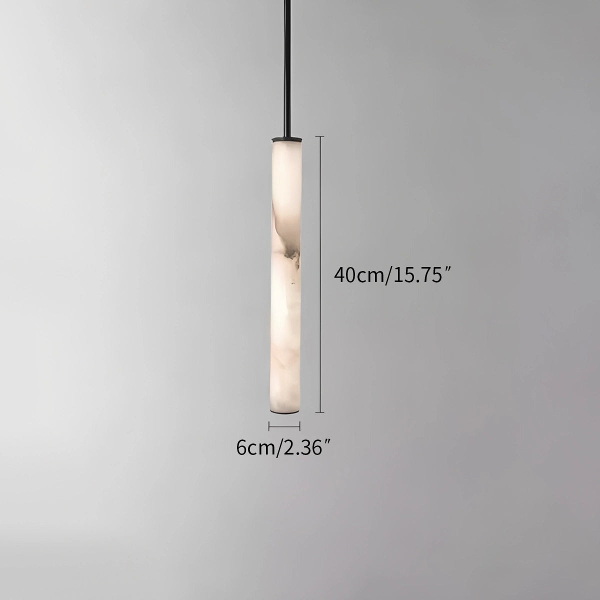 Antizer Modern Minimalist Spanish Alabaster Pendant Light