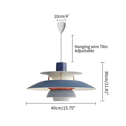Antizer Modern Nordic Style Multi-layer Hanging Pendant Lamp