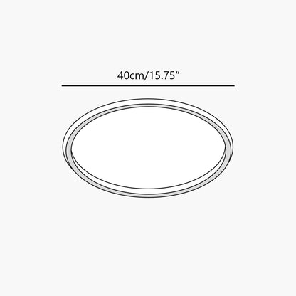 Antizer Nordic Circular Simple LED Ceiling Light